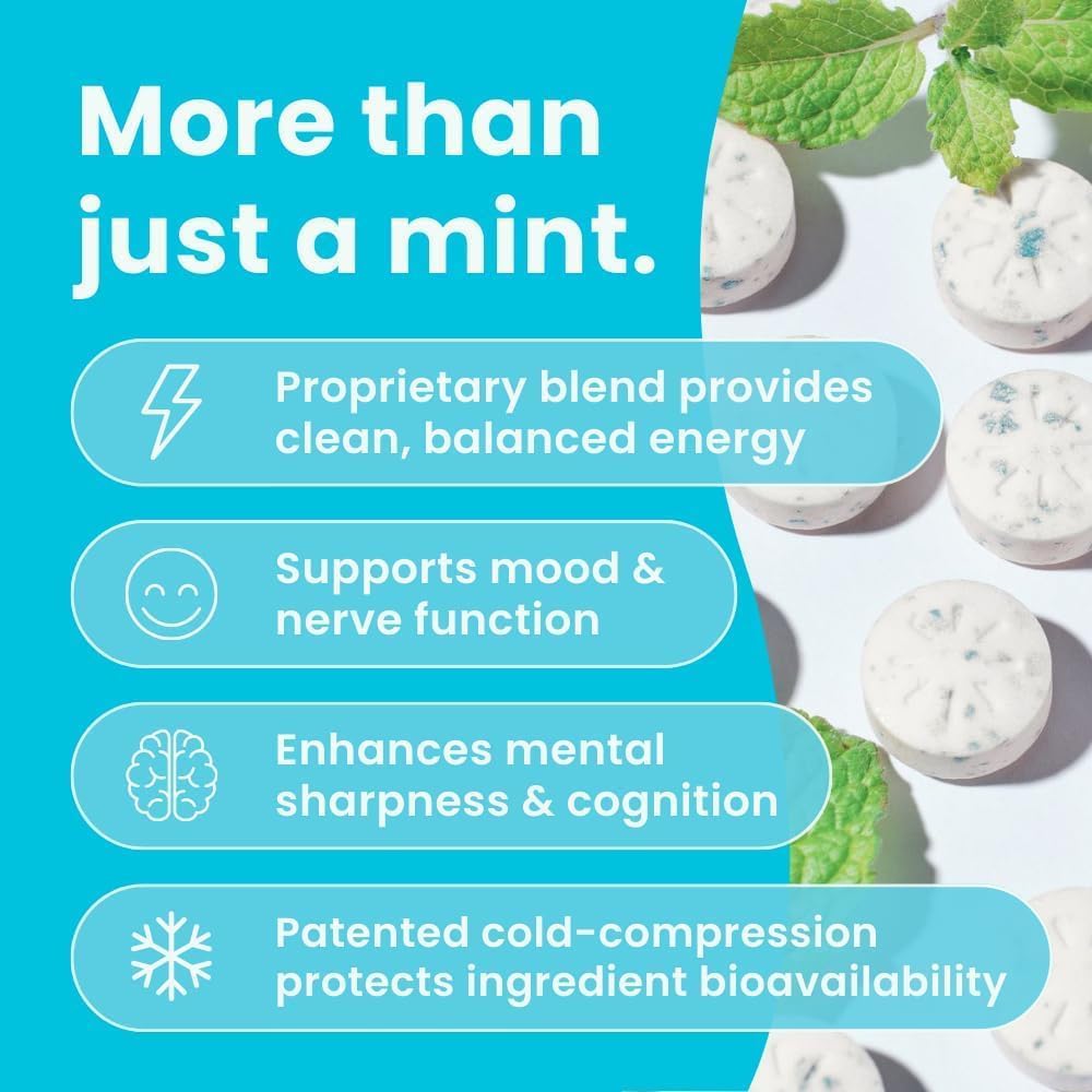 Mint Energy Caffeine Chewing Gum
