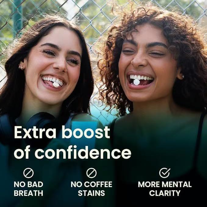 Mint Energy Caffeine Chewing Gum